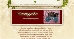 Desktop Screenshot of countryyorkies.com